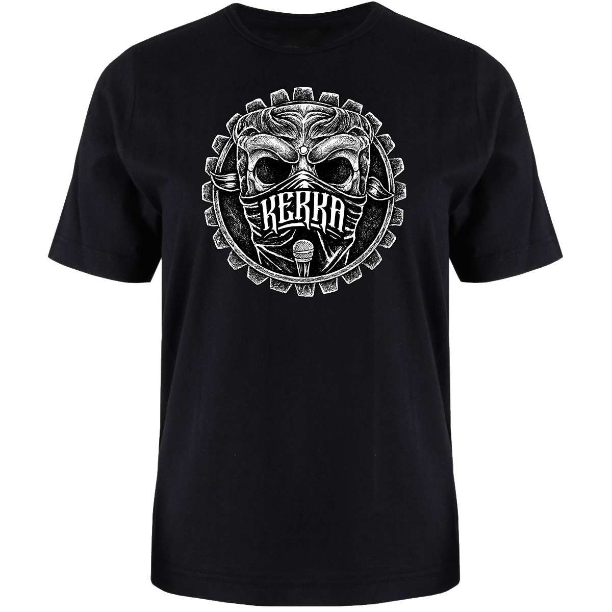 Bild von KERKA 'MASK' - SHIRT (schwarz)